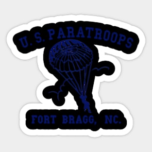 Us Paras Fort Bragg Nc Ww2 Sticker